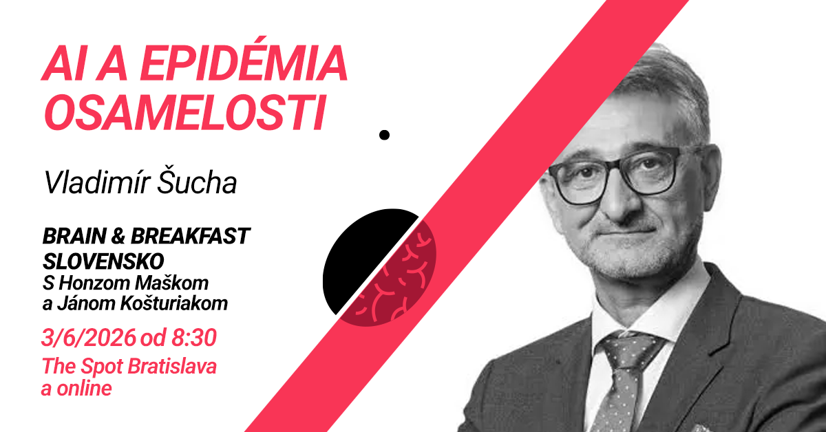 Brain&Breakfast Slovensko – Vladimír Šucha, 3. jún 2026